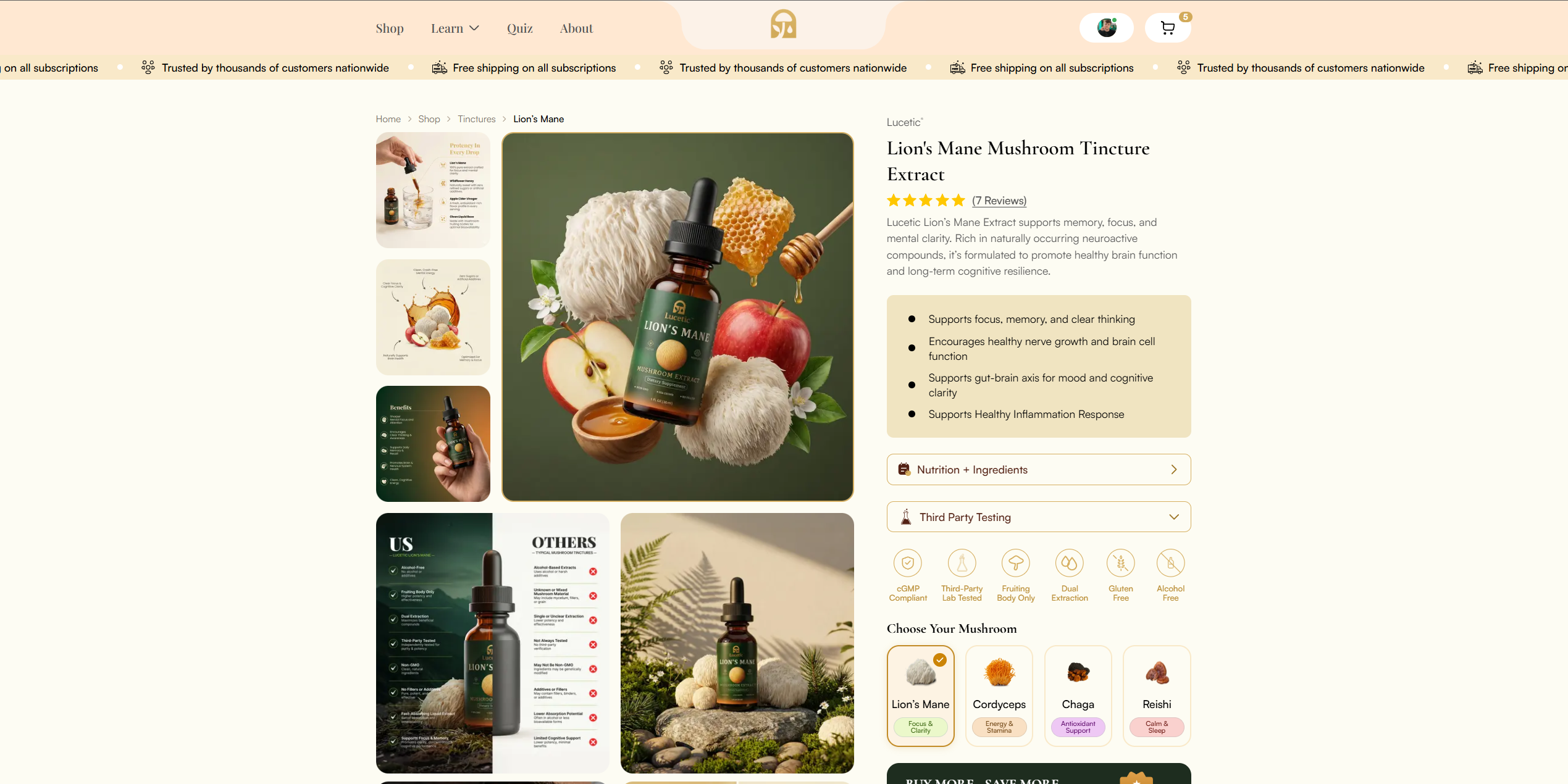 Lucetic - Headless Commerce Storefront